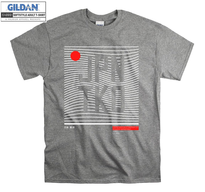 Anime Logo Jpn Tko Figure T-shirt