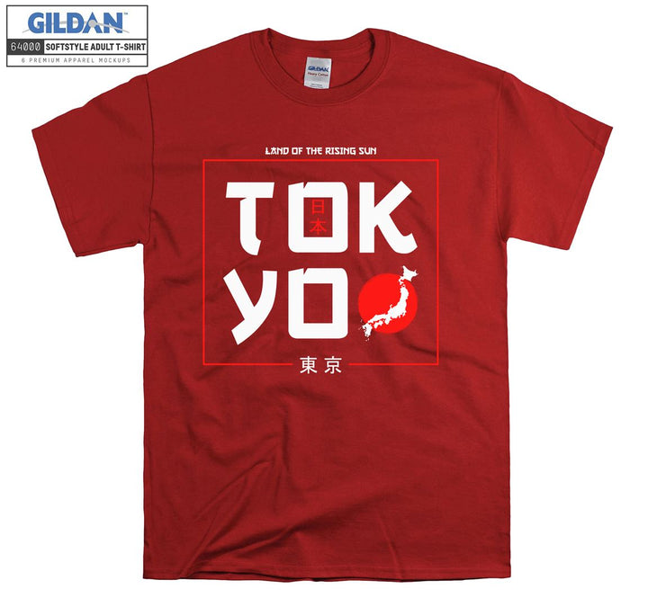 Tokyo Land Of The Rising Sun Figure T-shirt