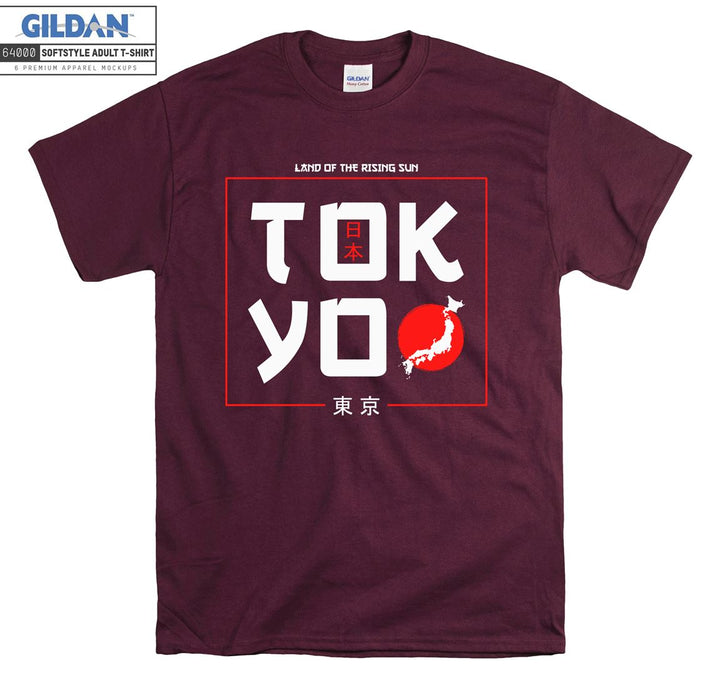 Tokyo Land Of The Rising Sun Figure T-shirt