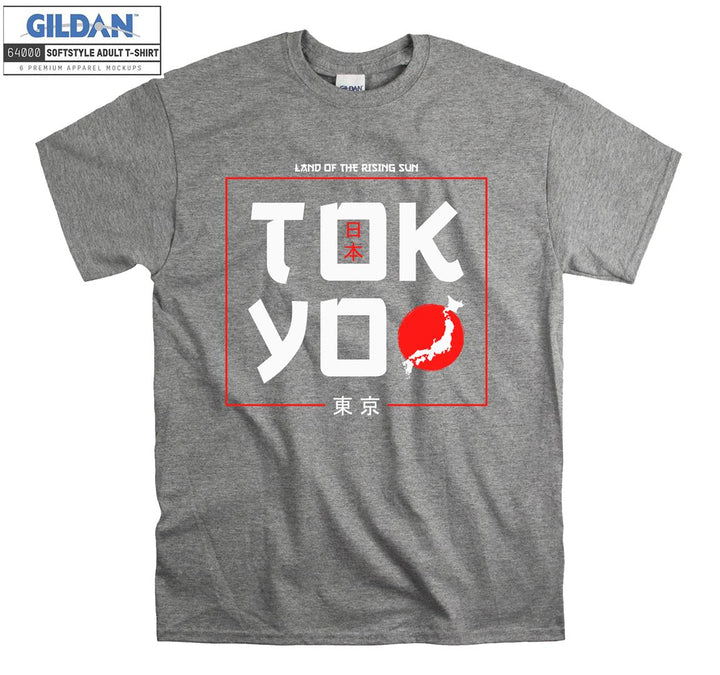 Tokyo Land Of The Rising Sun Figure T-shirt