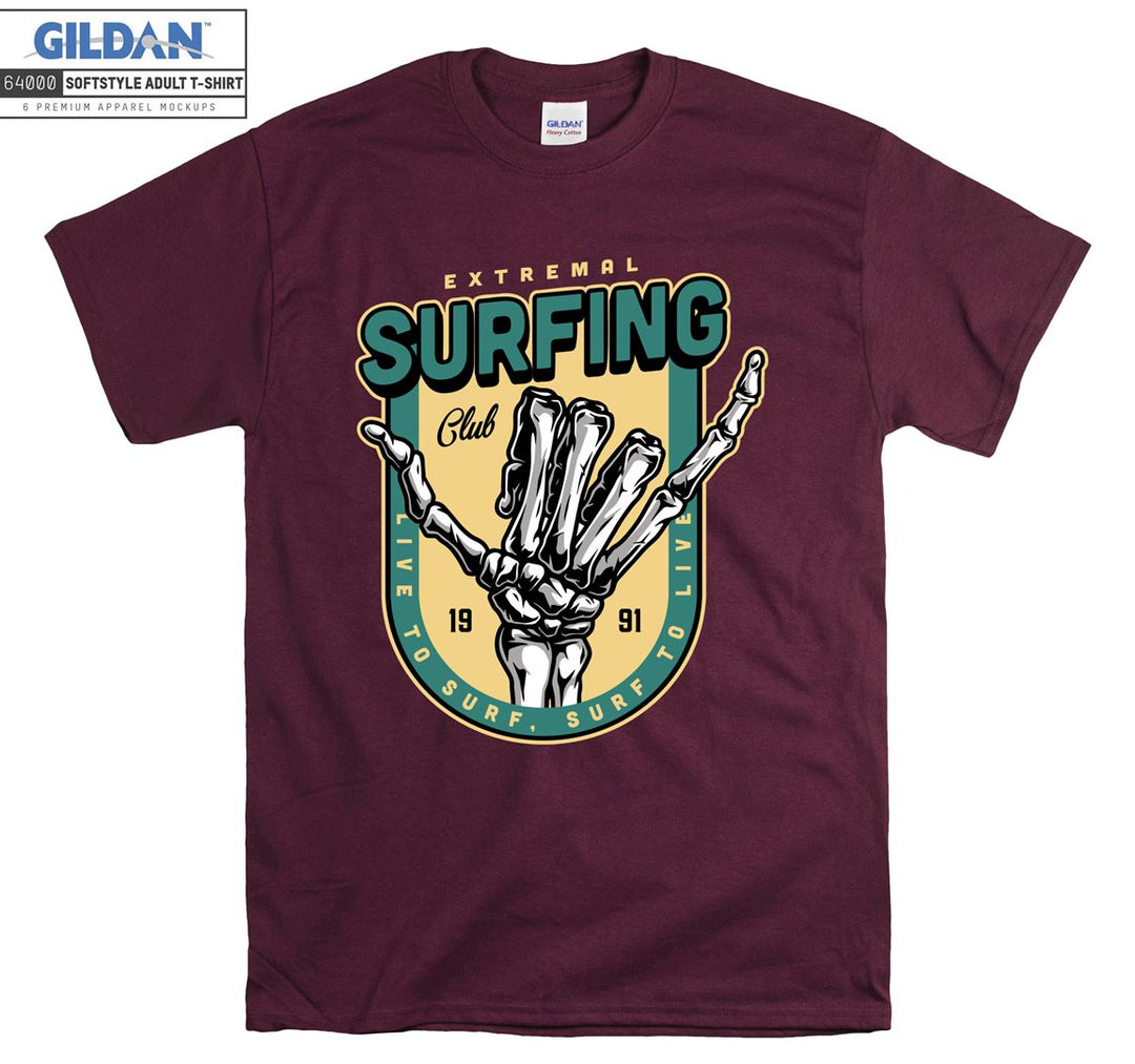 Extremal Surfing Club Logo T-shirt