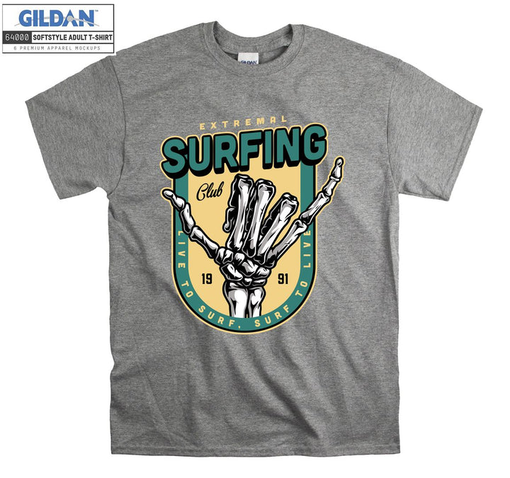 Extremal Surfing Club Logo T-shirt