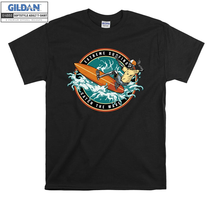 Extreme Surfing catch the wave T-shirt