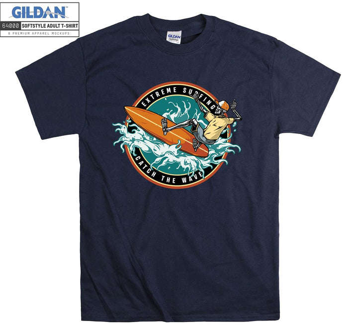 Extreme Surfing catch the wave T-shirt