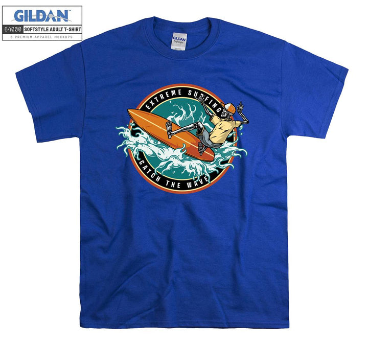 Extreme Surfing catch the wave T-shirt