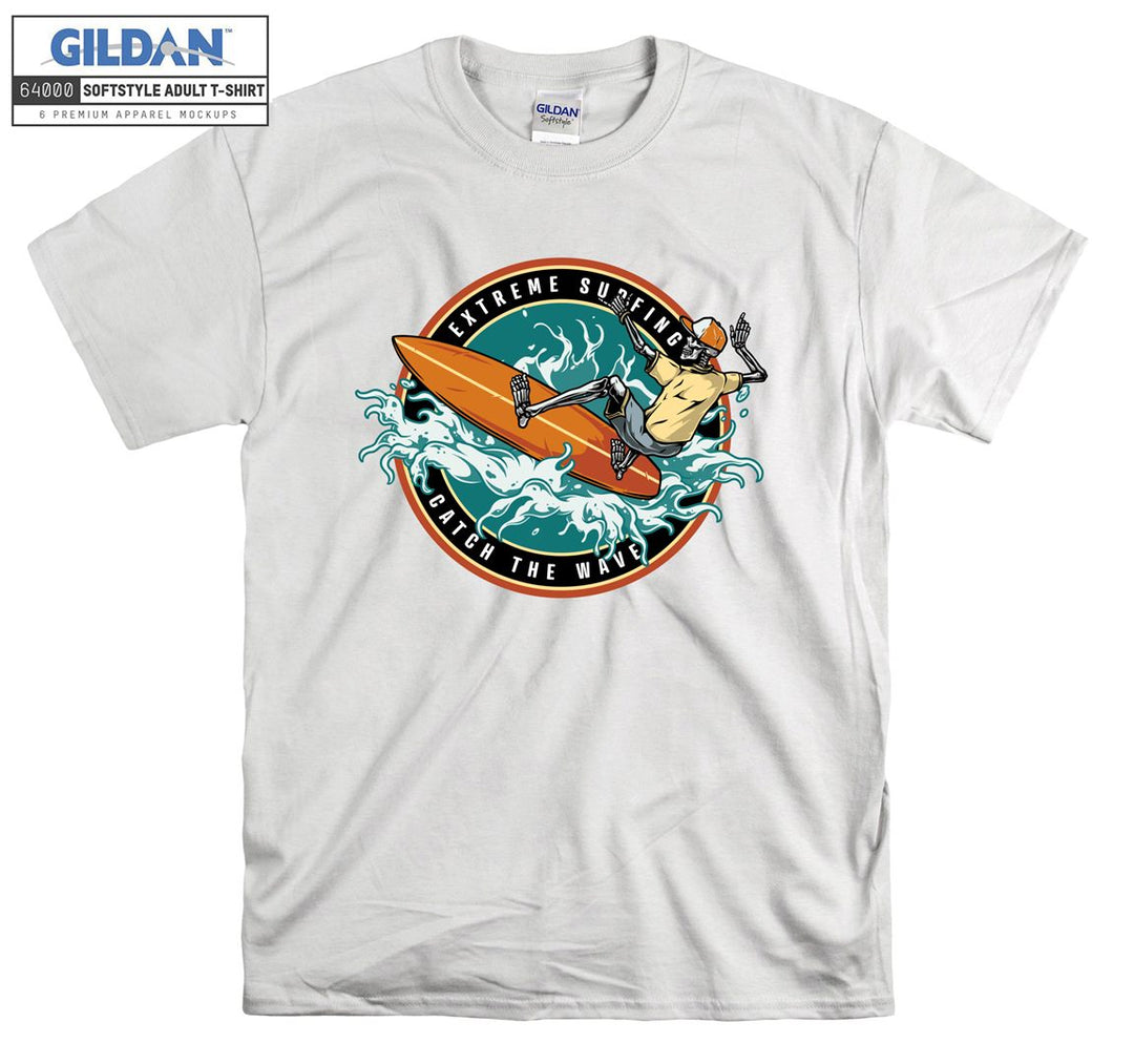 Extreme Surfing catch the wave T-shirt