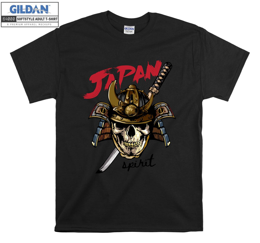 Japan Spirit Skeleton Figure T-shirt