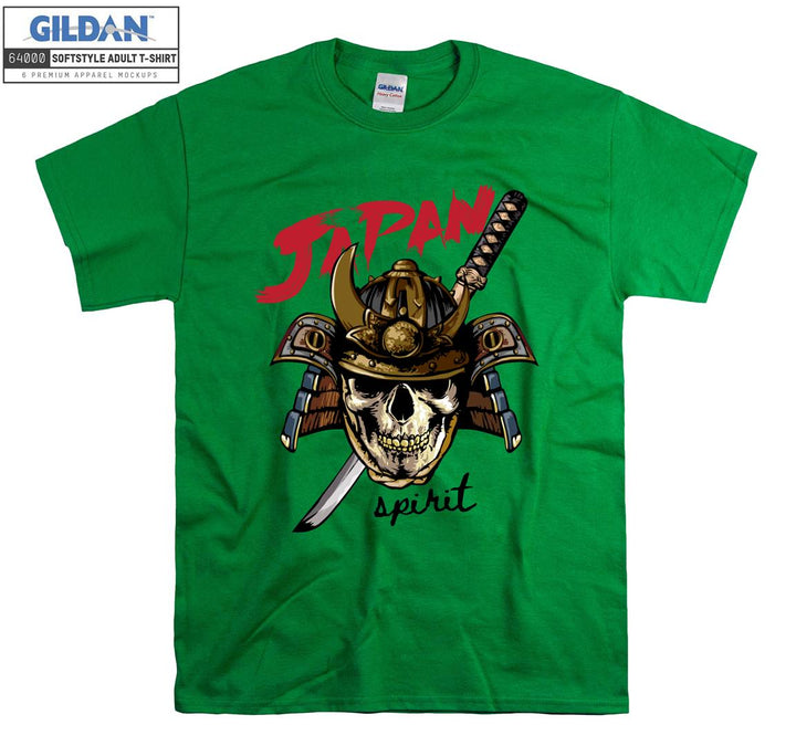 Japan Spirit Skeleton Figure T-shirt