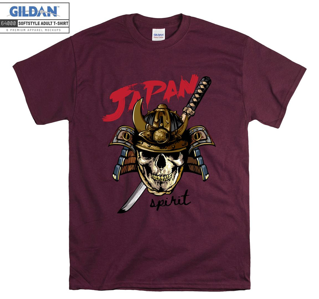 Japan Spirit Skeleton Figure T-shirt