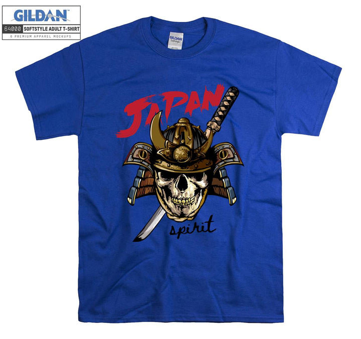 Japan Spirit Skeleton Figure T-shirt