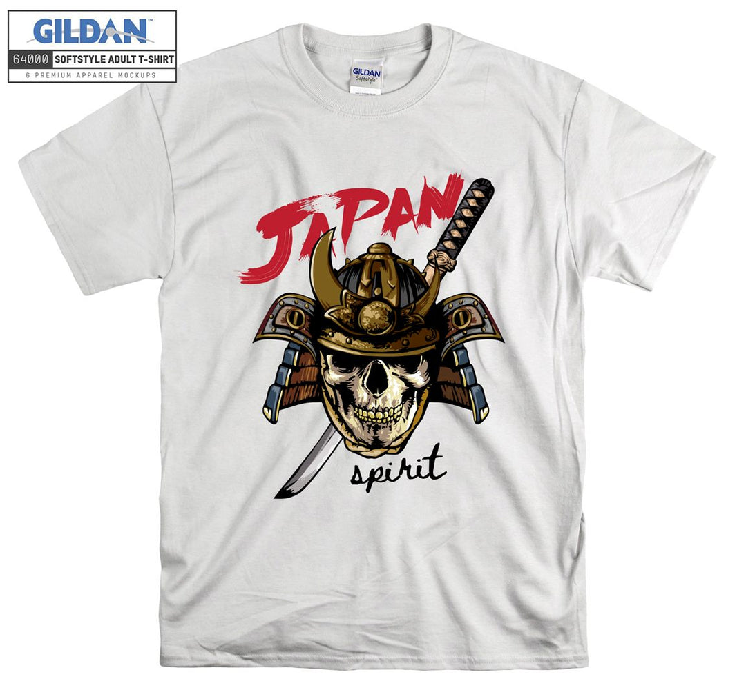 Japan Spirit Skeleton Figure T-shirt