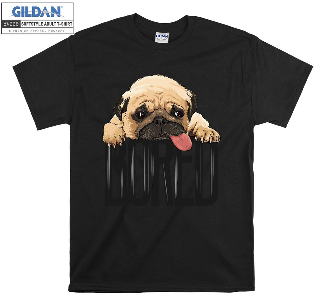 Sad Cute Small Dog Figure T-shirt