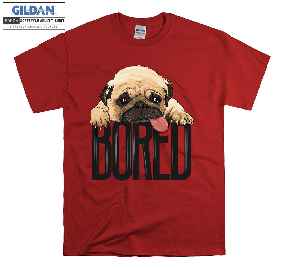 Sad Cute Small Dog Figure T-shirt