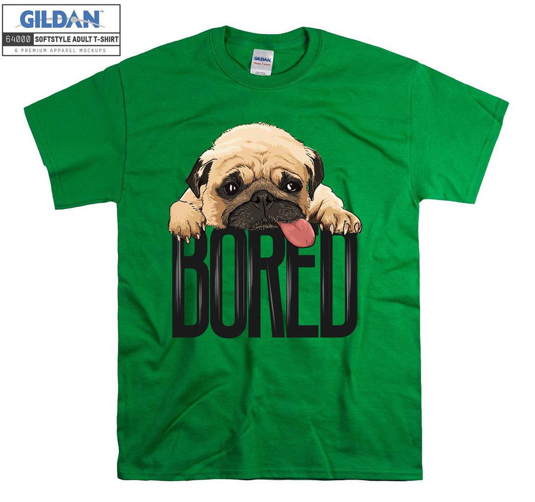 Sad Cute Small Dog Figure T-shirt