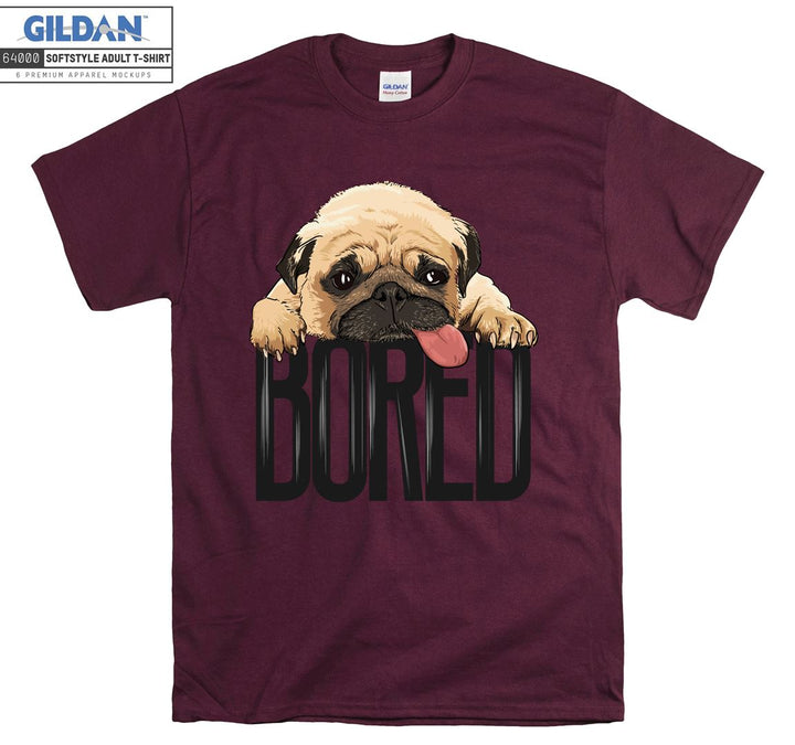 Sad Cute Small Dog Figure T-shirt