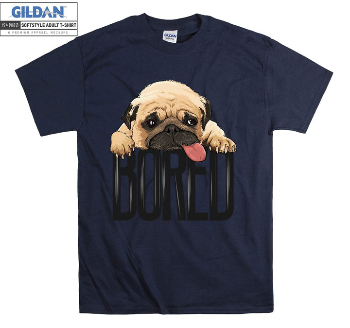 Sad Cute Small Dog Figure T-shirt