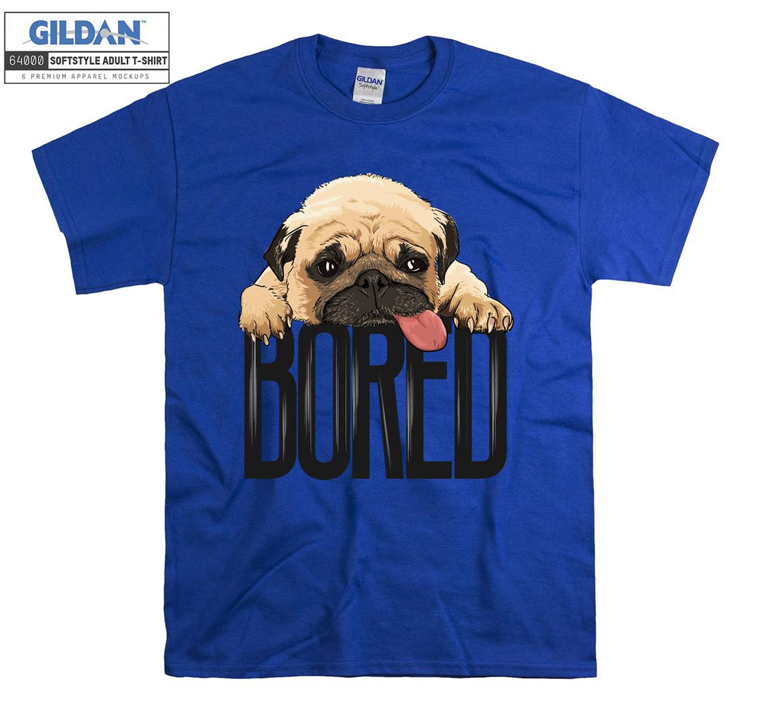 Sad Cute Small Dog Figure T-shirt