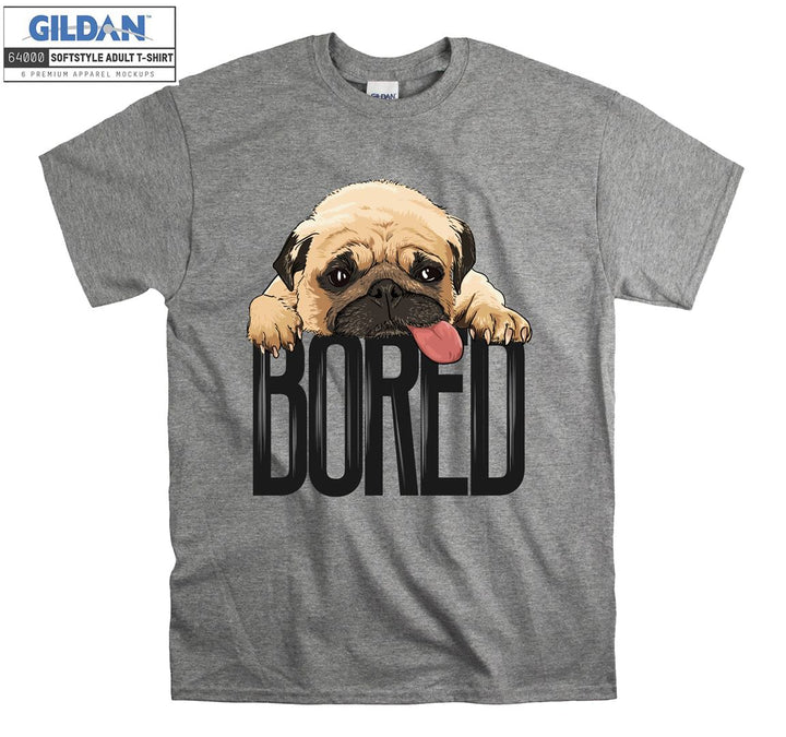 Sad Cute Small Dog Figure T-shirt