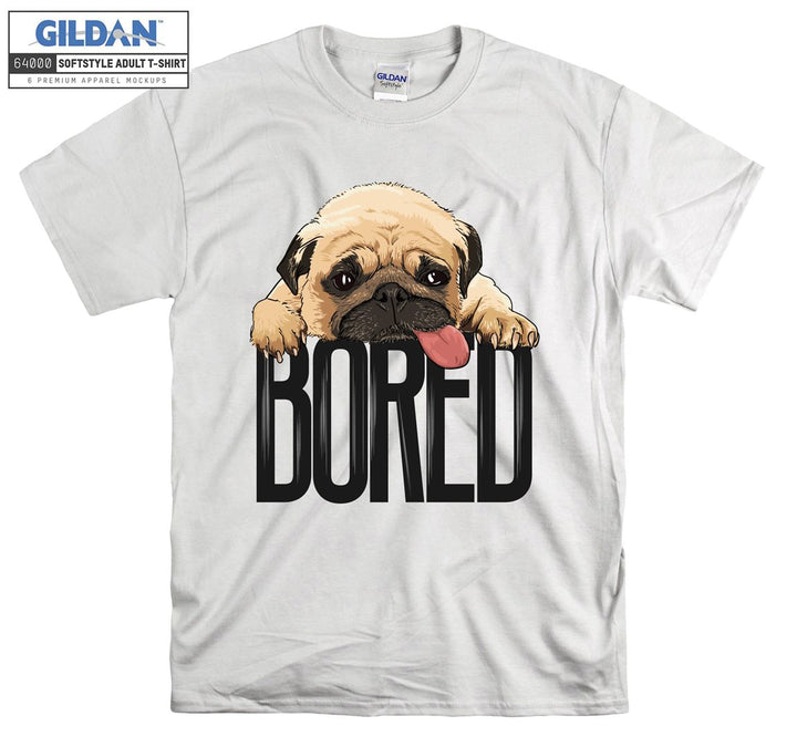 Sad Cute Small Dog Figure T-shirt