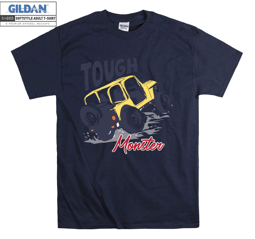 Tough Monster Car Figure T-shirt