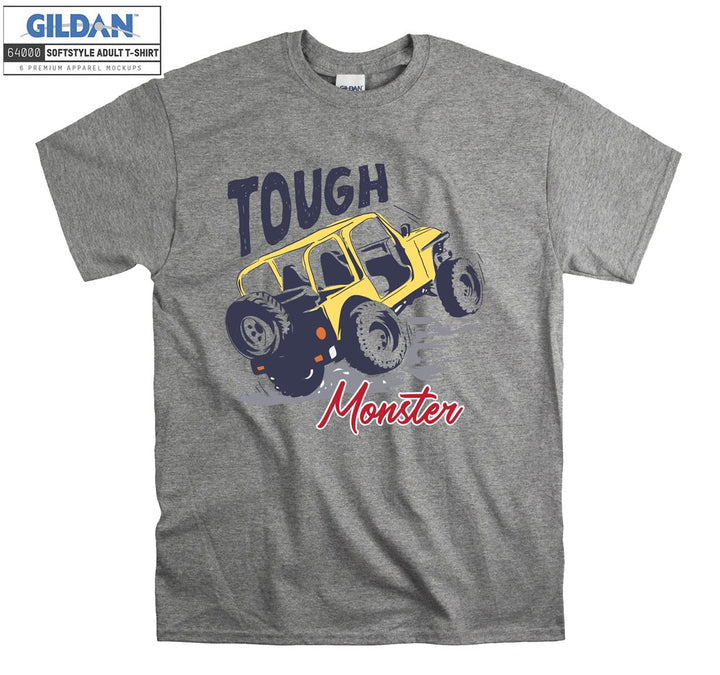 Tough Monster Car Figure T-shirt