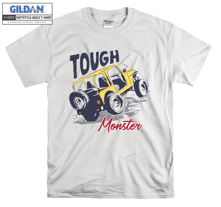 Tough Monster Car Figure T-shirt