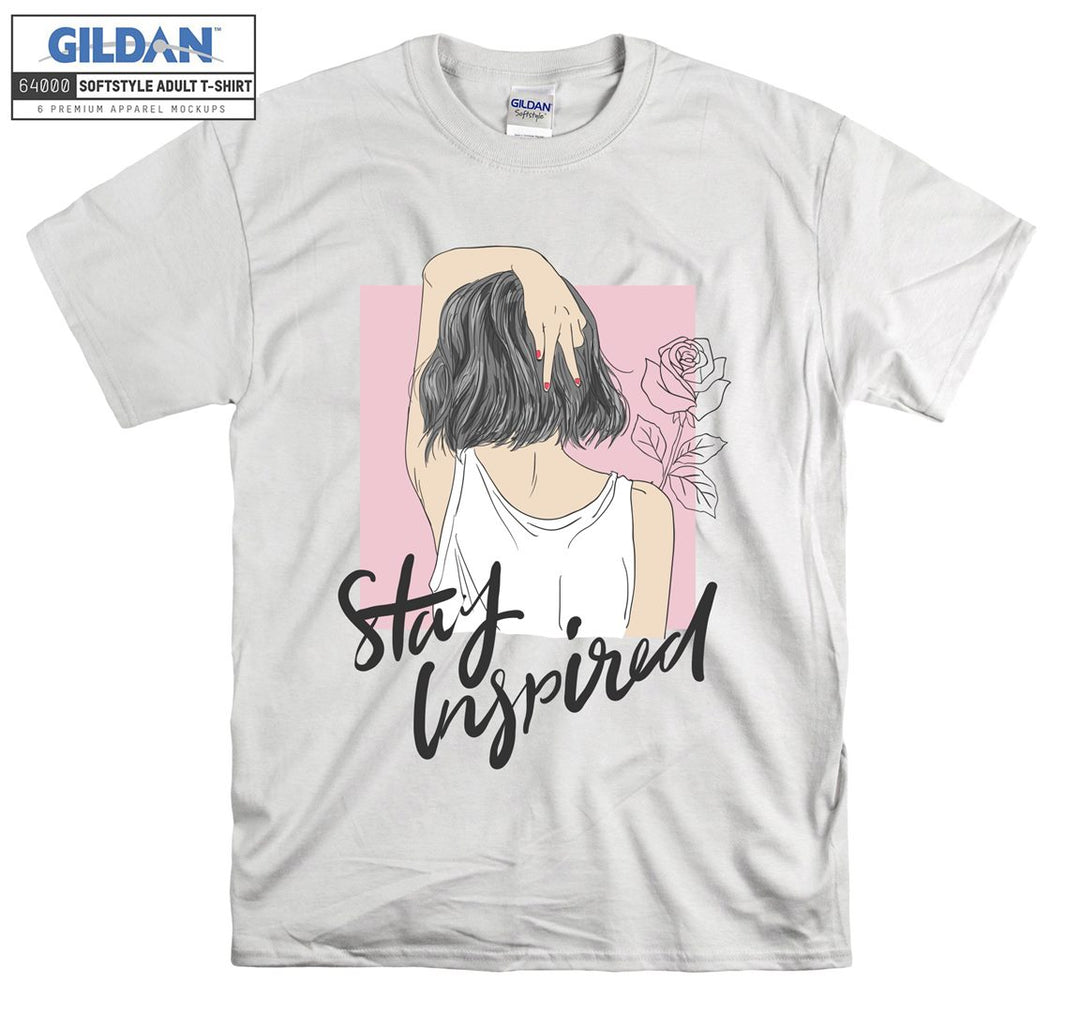 Anime Girl Back Stay Inspired T-shirt