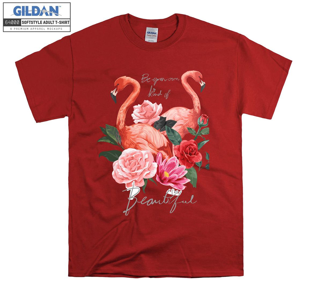 Cute Flamingo Figure T-shirt