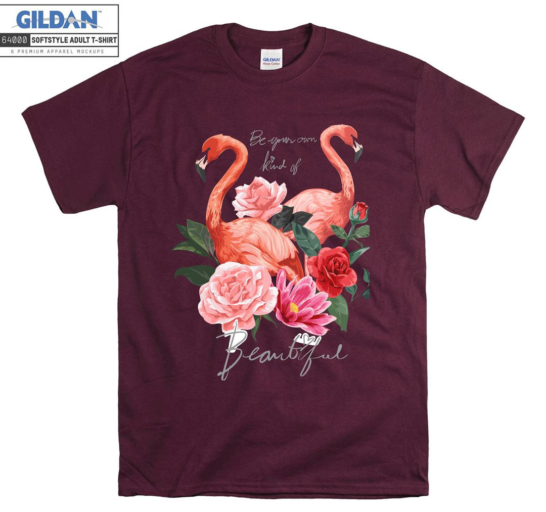 Cute Flamingo Figure T-shirt