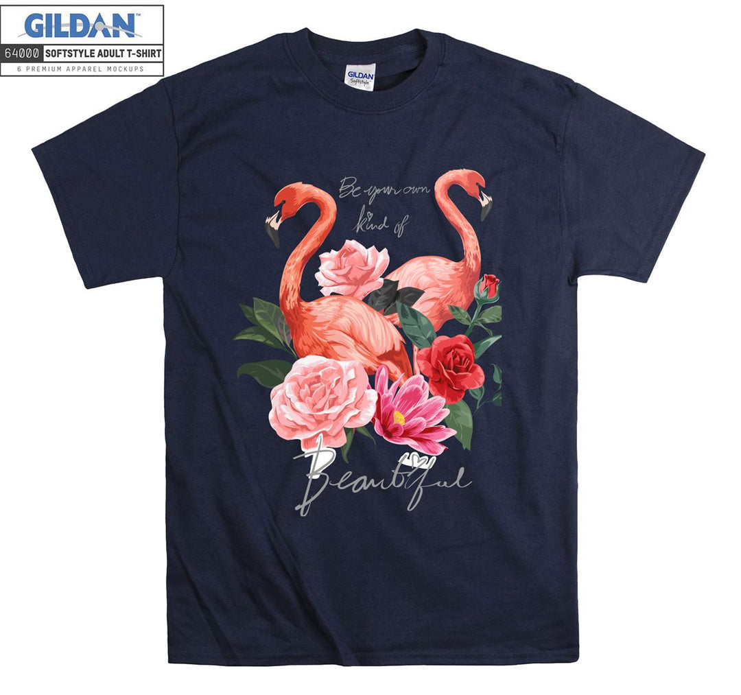 Cute Flamingo Figure T-shirt