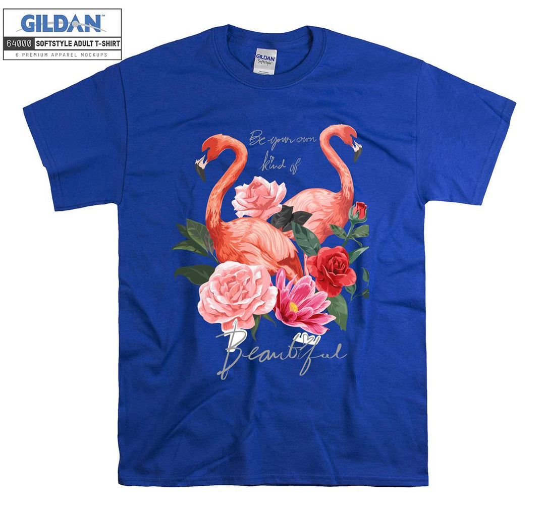 Cute Flamingo Figure T-shirt