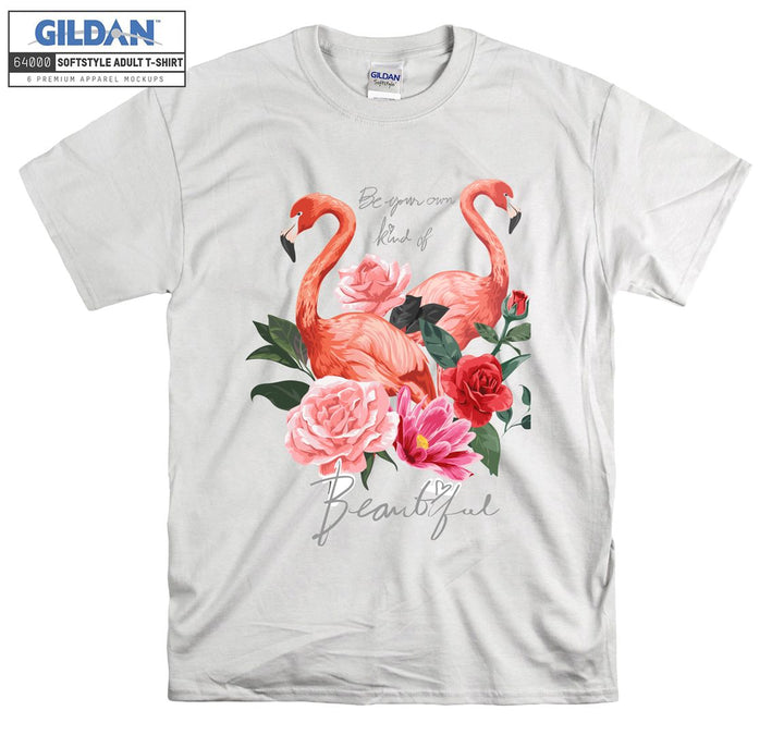 Cute Flamingo Figure T-shirt