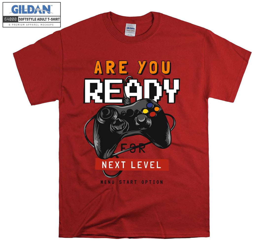 Are you ready next level figure T-shirt