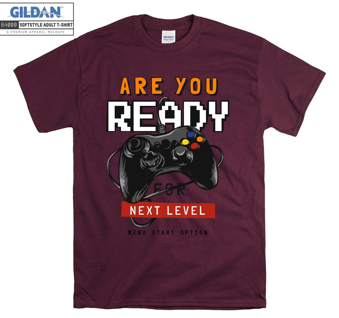 Are you ready next level figure T-shirt