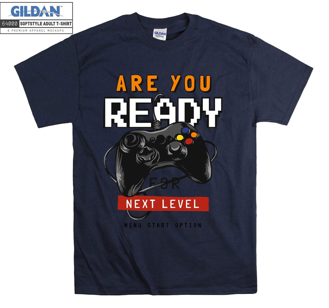 Are you ready next level figure T-shirt