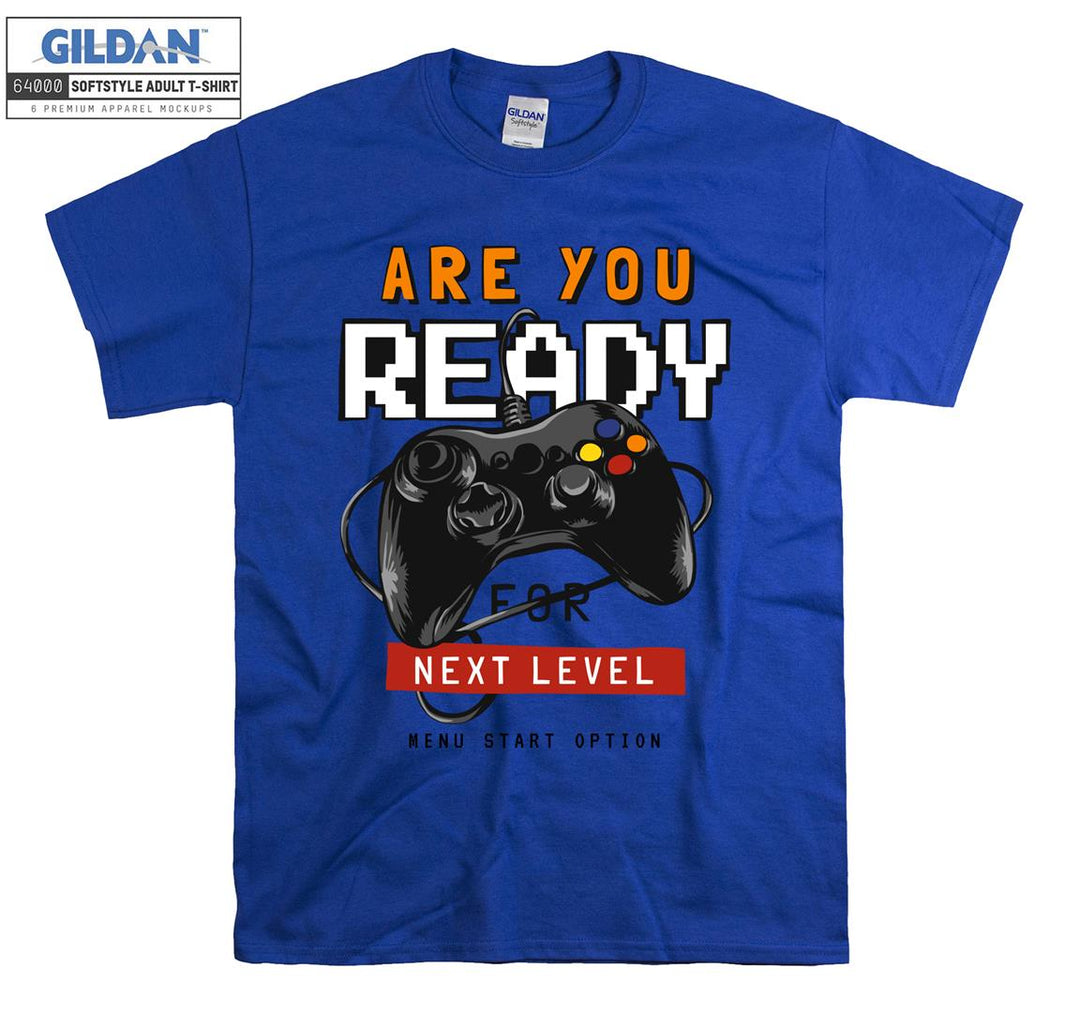 Are you ready next level figure T-shirt