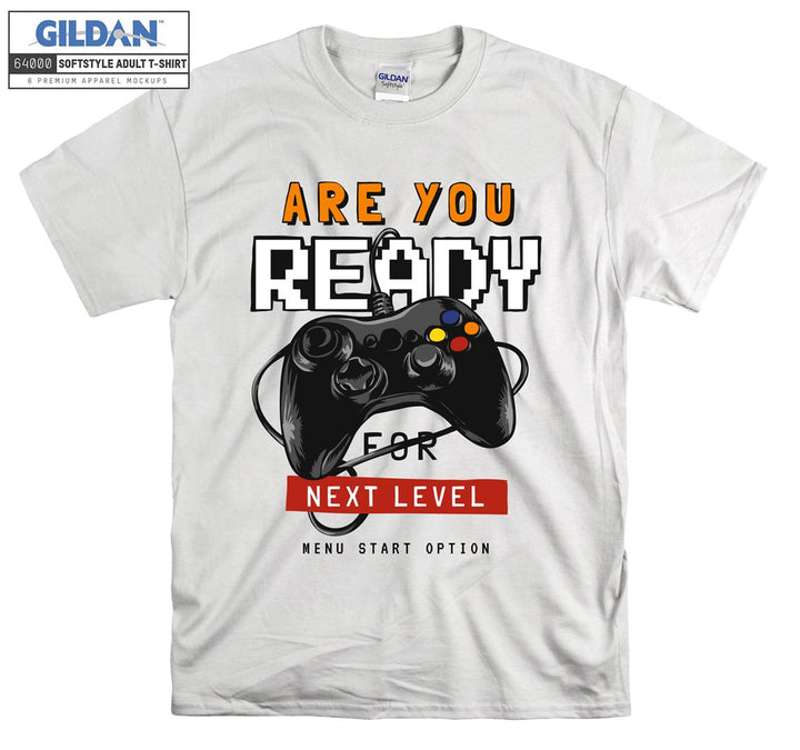 Are you ready next level figure T-shirt