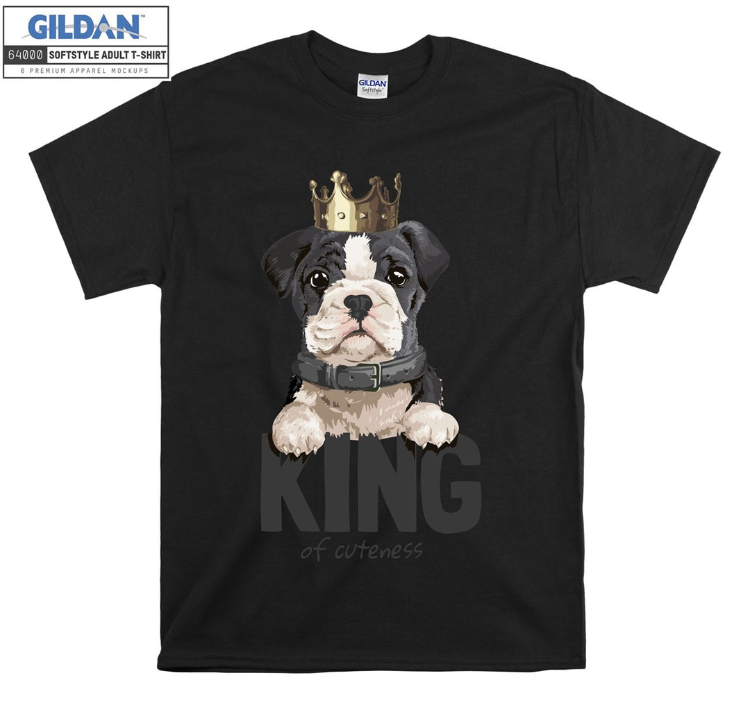 King Of Cuteness Dog Figure T-shirt