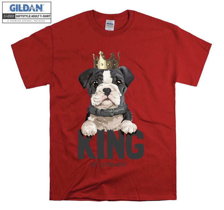 King Of Cuteness Dog Figure T-shirt