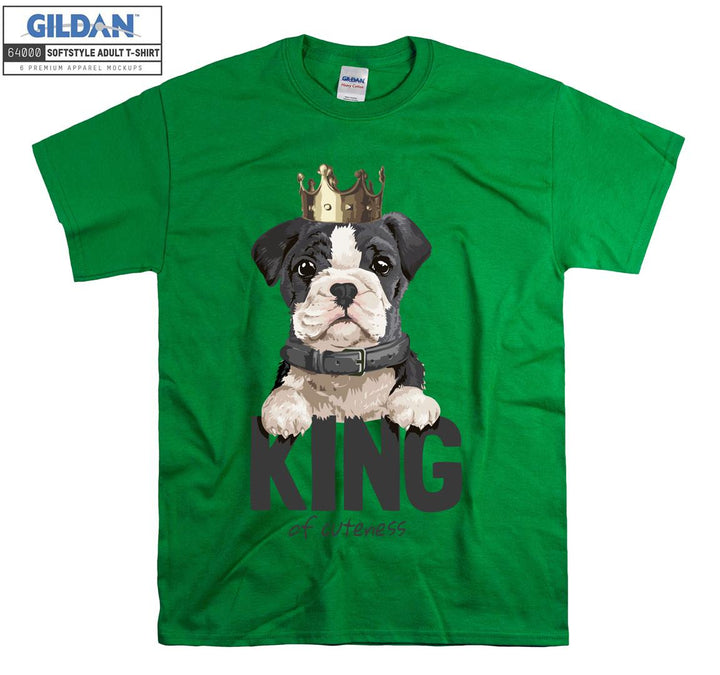 King Of Cuteness Dog Figure T-shirt