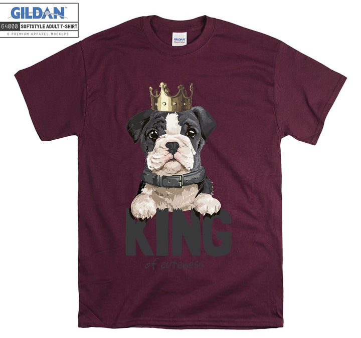 King Of Cuteness Dog Figure T-shirt