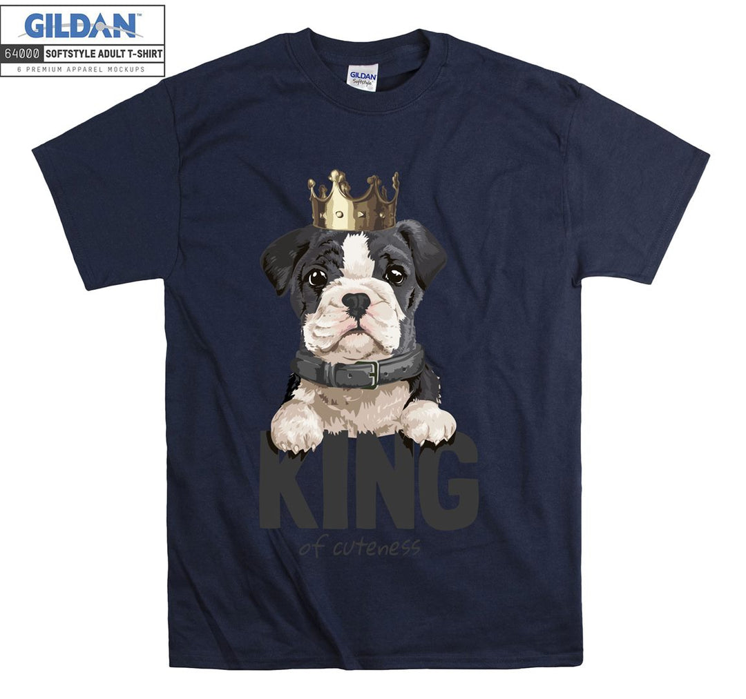 King Of Cuteness Dog Figure T-shirt