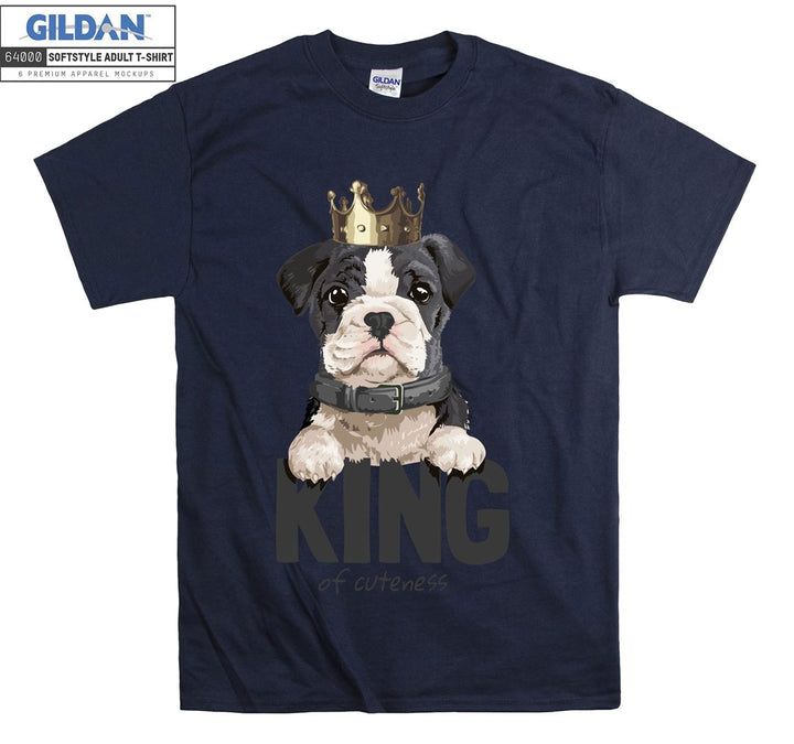 King Of Cuteness Dog Figure T-shirt