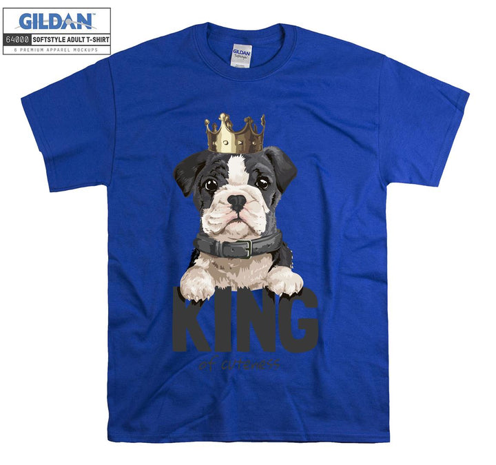 King Of Cuteness Dog Figure T-shirt