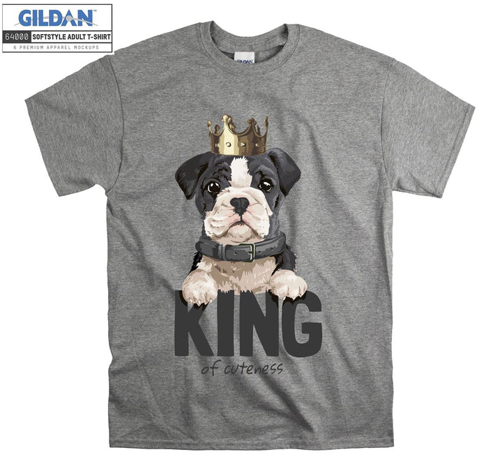 King Of Cuteness Dog Figure T-shirt