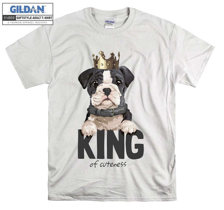 King Of Cuteness Dog Figure T-shirt