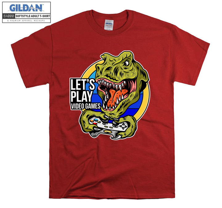 Let's play video games T-shirt