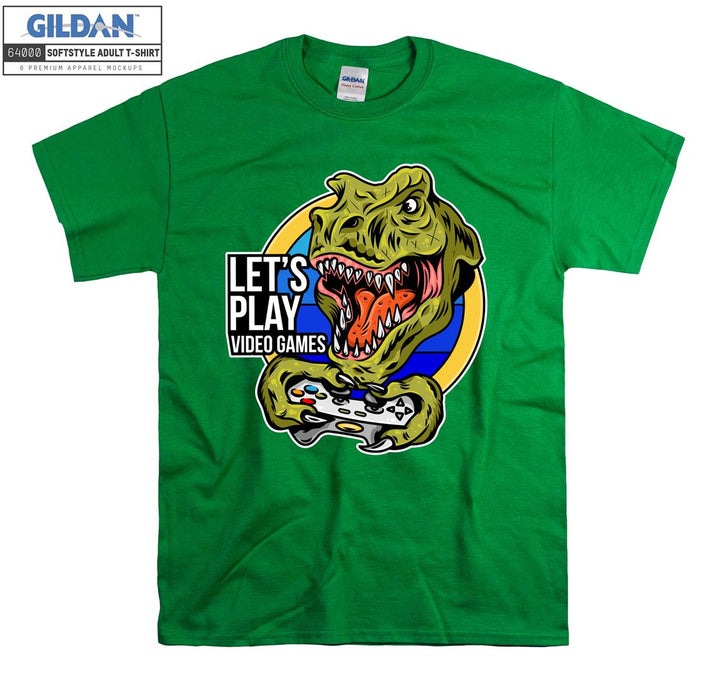 Let's play video games T-shirt