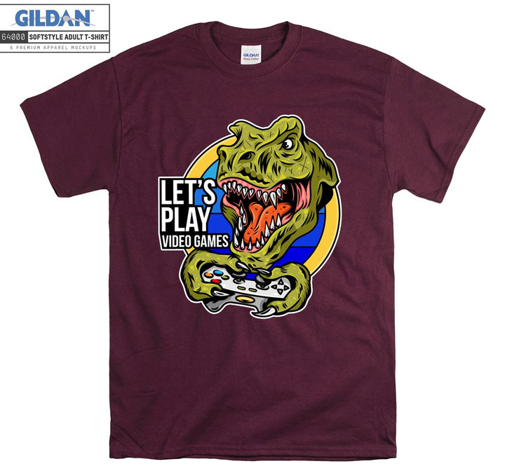 Let's play video games T-shirt