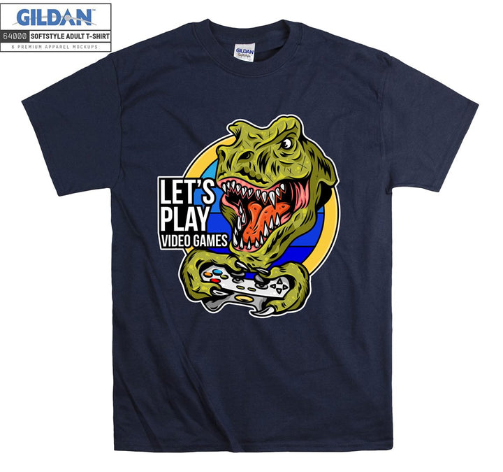 Let's play video games T-shirt